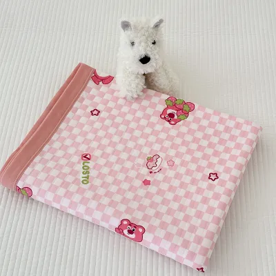 Super soft cool antibacterial summer blanket