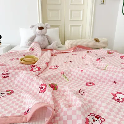 Super soft cool antibacterial summer blanket