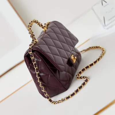 CHANEL Flap Bag with Top Handle