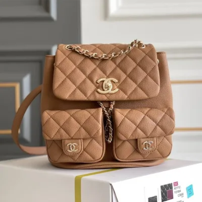 CHANEL  Caviar Backpack