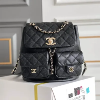CHANEL  Caviar Backpack