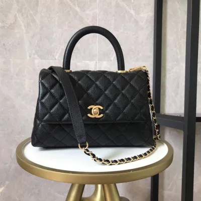 Chanel Coco handle flap shoulder bag PM