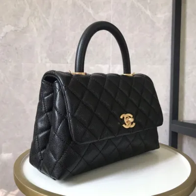 Chanel Coco handle flap shoulder bag PM