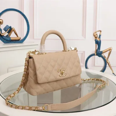 Chanel Coco handle flap shoulder bag PM