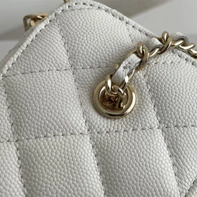 Chanel long box cosmetic bag
