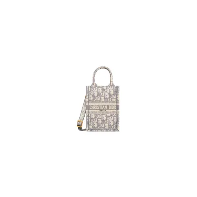 Mini Vertical Dior Book Tote