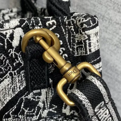 Mini Vertical Dior Book Tote