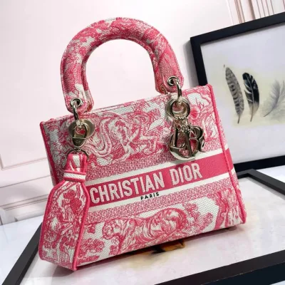 Medium Dioriviera Lady D-Lite Bag