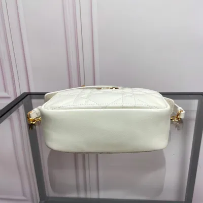 Small Dior Caro top handle camera bag