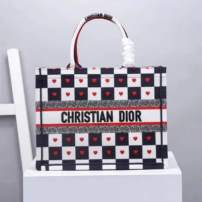 SMALL DIORAMOUR DIOR BOOK TOTE
