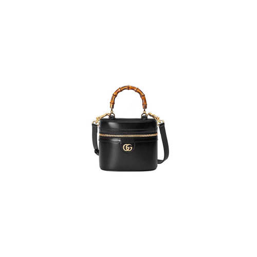GG Mini bamboo shoulder bag