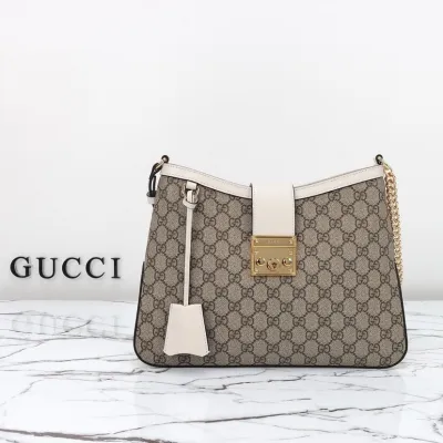 PADLOCK GG MEDIUM SHOULDER BAG