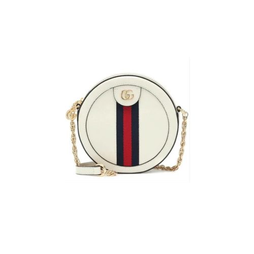 Ophidia GG mini round shoulder bag