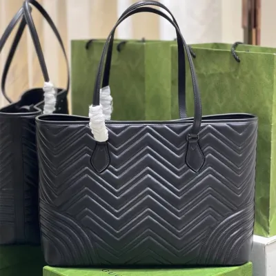 GG MARMONT LARGE TOTE BAG