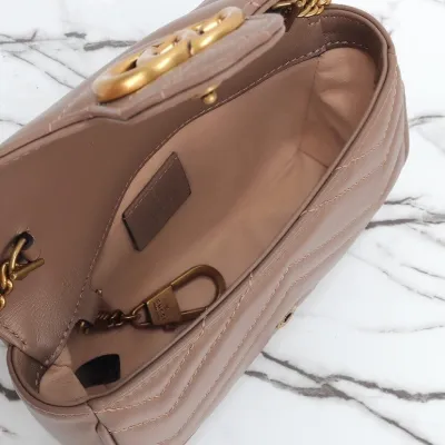 GG Marmont matelasse leather super mini bag