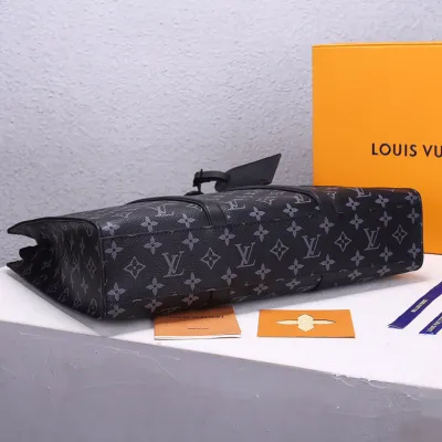 LV Sac Plat Horizontal Zippe