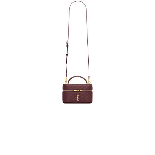 YSL GABY lambskin cosmetic bag