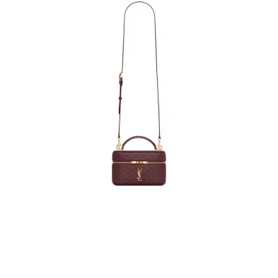 YSL GABY lambskin cosmetic bag