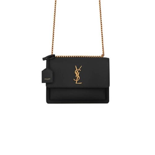 YSL sunset medium leather shoulder bag