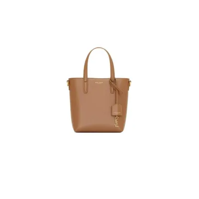 MINI TOY SHOPPING SAINT LAURENT IN BOX LEATHER