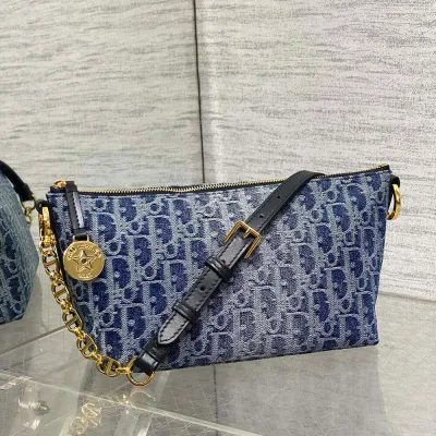 Diorstar Hobo Bag with Chain