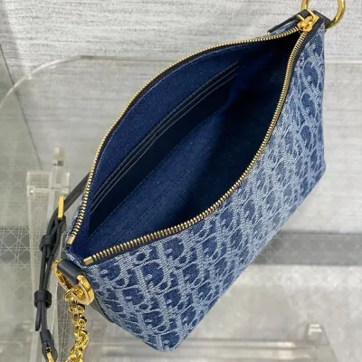 Diorstar Hobo Bag with Chain