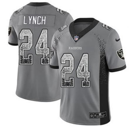 marshawn lynch raiders jersey stitched