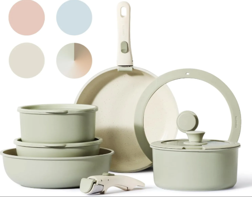 21pcs Pots and Pans Set. 